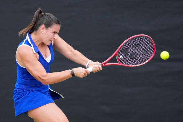Lexus Nottingham Open - Day Three Emma Navarro of the United States competes during her Round of 32 singles match at the 2026 Lexus Nottingham Open Women s tennis tournament at the Nottingham Tennis Centre in Nottingham, England, on June 17, 2026. Nottingham Great Britain United Kingdom  Copyright: xOwenxHammondx originalFilename:hammond-2026lexu260617_nprSc.jpg