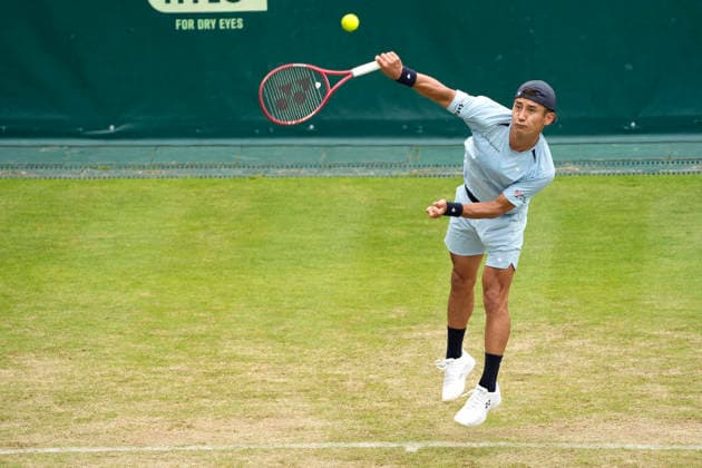 photo : Sho Shimabukuro (JPN) Tennis-Turnier Terra Wortmann Cup im Gerry Weber Sportpark in Halle Westfalen am Mi. 17.06.2026