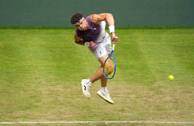 photo : Ben SHELTON (USA) Tennis-Turnier Terra Wortmann Cup im Gerry Weber Sportpark in Halle Westfalen am Mi. 17.06.2026