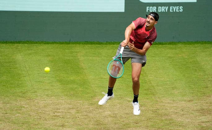 photo : Lorenzo SONEGO (ITA) Tennis-Turnier Terra Wortmann Cup im Gerry Weber Sportpark in Halle Westfalen am Mi. 17.06.2026