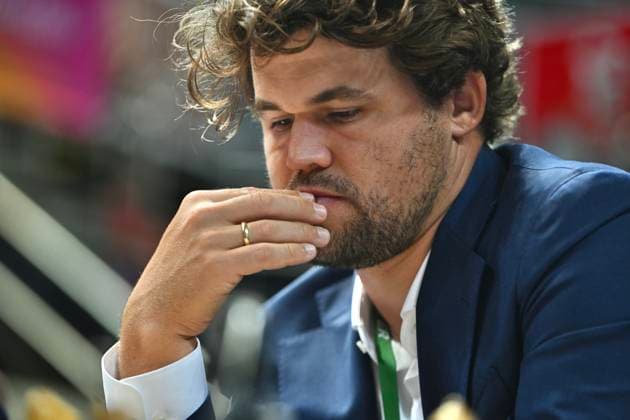 RECORD DATE NOT STATED HONG KONG-SPORTS Magnus Carlsen Magnus Carlsen, a Norwegian player during FIDE World Team Rapid and Blitz Chess Championships 2026, Hong Kong, June 17, 2026.NEXPHER Kobe Li Hong Kong