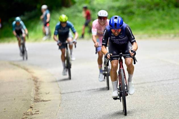 Baloise Belgium Tour 2026 Stage 1 SCHERPENHEUVEN-ZICHEM, BELGIUM - JUNE 17 : rider of team Baloise Verzekeringen - Het Poetsbureau Lions during stage 1 of the 95th edition of Baloise Tour of Belgium an UCI ProSeries 2.Pro cycling road race stage for Men Elite of 187.9 km with start in Scherpenheuven-Zichem and finish in Scherpenheuven-Zichem on June 17, 2026 in Scherpenheuven-Zichem, Belgium, 17 06 2026 ( Motordriver Stephan Boone - Scherpenheuven-Zichem Belgium  Copyright: xTomasxSiskx