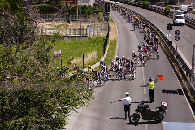 Tha race during Stage 4 of the Giro Next Generation from Matera to Corato Italy, June 17, 2026  Copyright: xFabioxFerrari LaPressex