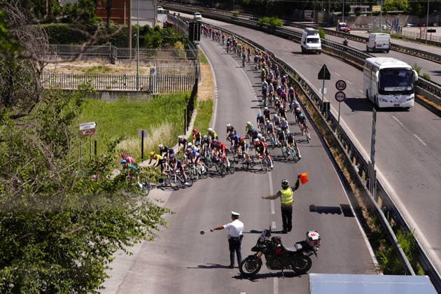 Tha race during Stage 4 of the Giro Next Generation from Matera to Corato Italy, June 17, 2026  Copyright: xFabioxFerrari LaPressex