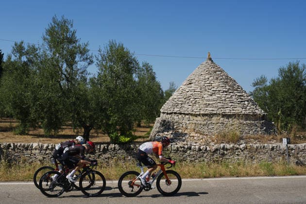 The race during Stage 4 of the Giro Next Generation from Matera to Corato Italy, June 17, 2026  Copyright: xFabioxFerrari LaPressex