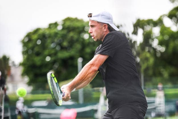 ATP, Tennis Herren Men s Tournament, Elm Park Golf & Sports Club, Dublin 17 6 2026 Round of 16 Conor Gannon vs Grigor Dimitrov Conor Gannon of Ireland Conor Gannon 17 6 2026  Copyright: x INPHO TomxMaherx RDR_5262