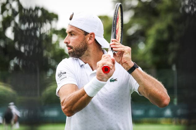 ATP, Tennis Herren Men s Tournament, Elm Park Golf & Sports Club, Dublin 17 6 2026 Round of 16 Conor Gannon vs Grigor Dimitrov Grigor Dimitrov of Bulgaria Grigor Dimitrov 17 6 2026  Copyright: x INPHO TomxMaherx RDR_5388