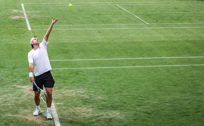 ATP, Tennis Herren Men s Tournament, Elm Park Golf & Sports Club, Dublin 17 6 2026 Round of 16 Conor Gannon vs Grigor Dimitrov Conor Gannon of Ireland Conor Gannon 17 6 2026  Copyright: x INPHO TomxMaherx RDR_5921