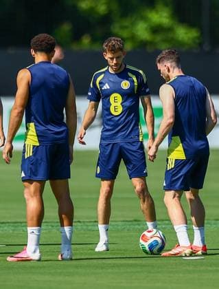 Ryan Christie of Scotland during a training session Scotland Training and press conference, PK, Pressekonferenz 2026 FIFA World Cup, WM, Weltmeisterschaft, Fussball Football, Atrium Health Performance Park, Charlotte, USA - 17 Jun 2026Charlotte Atrium Health Performance Park United States of America EDITORIAL USE ONLY No use with unauthorised audio, video, data, fixture lists, club league logos or live services. Online in-match use limited to 120 images, no video emulation. No use in betting, games or single club league player publications.  Copyright: xMichaelxZemanek Shutterstockx 16928927i