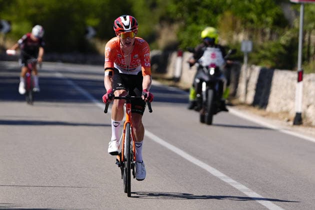Great Britain s Mattie Dodd of Ineos Grenadiers Racing Academy during Stage 4 of the Giro Next Generation from Matera to Corato Italy, June 17, 2026  Copyright: xFabioxFerrari LaPressex