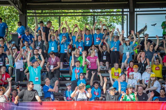 17.06.2026, Saarland, Saarbrücken. Die Leichtathletikwettkämpfen der Special Olympics Nationale Spiele finden am Mittwoch im Stadion am Kieselhumes statt .