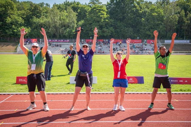 17.06.2026, Saarland, Saarbrücken. Die Leichtathletikwettkämpfen der Special Olympics Nationale Spiele finden am Mittwoch im Stadion am Kieselhumes statt .