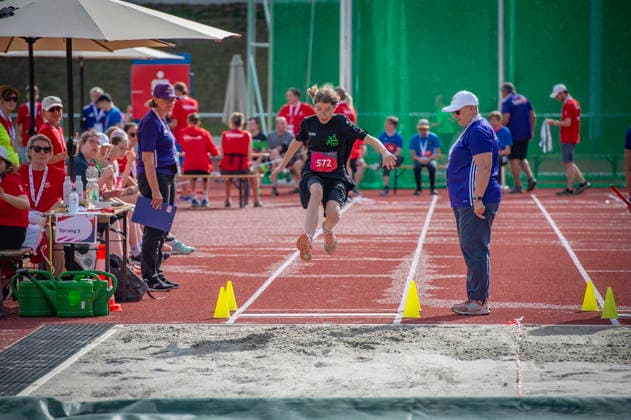 17.06.2026, Saarland, Saarbrücken. Die Leichtathletikwettkämpfen der Special Olympics Nationale Spiele finden am Mittwoch im Stadion am Kieselhumes statt .
