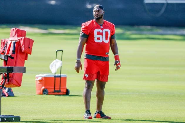 June 17, 2026, Tampa, Florida, USA: Tampa Bay Buccaneers nose tackle Haggai Ndubuisi (60) warms up during mandatory minicamp at the AdventHealth Training Center in Tampa on Wednesday, June 17, 2026. Tampa USA - ZUMAs70_ 0859378050st Copyright: xJeffereexWoox