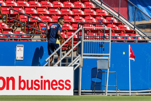 260617 Alexander Isak of the Swedish national football team at a training session during day 7 of the FIFA World Cup, WM, Weltmeisterschaft, Fussball 2026 on June 17, 2026 in Dallas. Photo: Petter Arvidson BILDBYRAN kod PA PA1238 fotboll football soccer fotball vm fotbolls-vm fotball-vm fotbolls-vm 2026 fifa world cup 2026 träning practice training sverige sweden sverige a day 7 bbeng