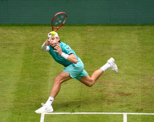 photo : Zizou BERGS (BEL) Tennis-Turnier Terra Wortmann Cup im Gerry Weber Sportpark in Halle Westfalen am Mi. 17.06.2026