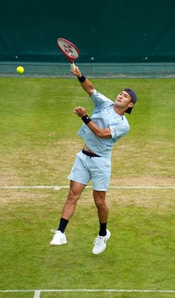 photo : Sho Shimabukuro (JPN) Tennis-Turnier Terra Wortmann Cup im Gerry Weber Sportpark in Halle Westfalen am Mi. 17.06.2026
