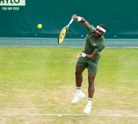 photo : Frances TIAFOE (USA) Tennis-Turnier Terra Wortmann Cup im Gerry Weber Sportpark in Halle Westfalen am Mi. 17.06.2026