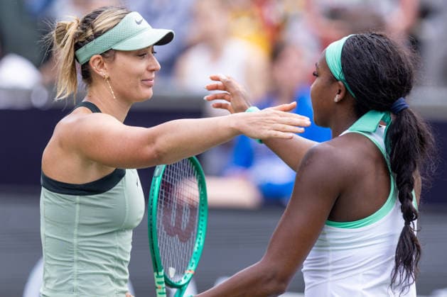 VANDA Pharmaceuticals Berlin Tennis Open 2026 Paula Badosa, Coco Gauff during VANDA Pharmaceuticals Berlin Tennis Open 2026, WTA, Tennis Damen 500, in Berlin, Germany, on June 17, 2026 Berlin Germany  Copyright: xFotoxOlimpikx originalFilename:jastrzebowski-vandapha260617_npfg8.jpg