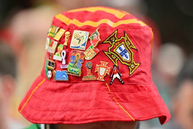 FIFA World Cup, WM, Weltmeisterschaft, Fussball 2026 - Group K - Portugal vs DR Congo The hat of a Portuguese fan prior to the FIFA World Cup 2026 group stage match Portugal against Democratic Republic of Congo, in Houston, USA, 17 June 2026. HOUSTON United States  Copyright: xSAMxWASSONx