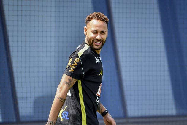 Neymar joins training at their New Jersey base the Columbia Park Training Facility in Morristown, NJ, United States. (Photo by Rebekah Wynkoop SPP)  Copyright: xRebekahxWynkoop SPPx Sportspressphoto_SPR168463