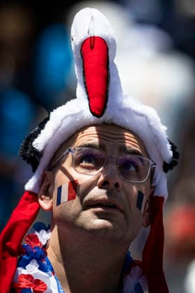 FOOTBALL : France vs Senegal - Coupe du monde FIFA 2026 - MetLife Stadium New Jersey- 16 06 2026 - Ambiance avec les supporters de l Ã quipe de France  Copyright: xx