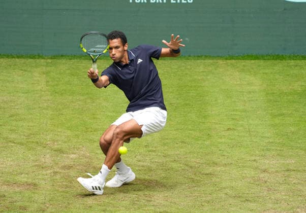 photo : Felix Auger-Aliassime (CAN) Tennis-Turnier Terra Wortmann Cup im Gerry Weber Sportpark in Halle Westfalen am Mi. 17.06.2026
