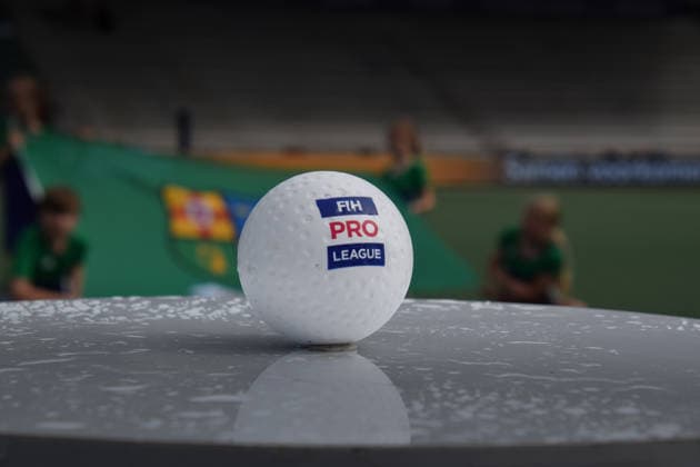 FIH Pro League Ball during the FIH Pro League game between Spain and Ireland at HC Rotterdam stadion, Netherlands.  Copyright: xArnexvanxderxBenx xSPPx Sportspressphoto_SPR168477
