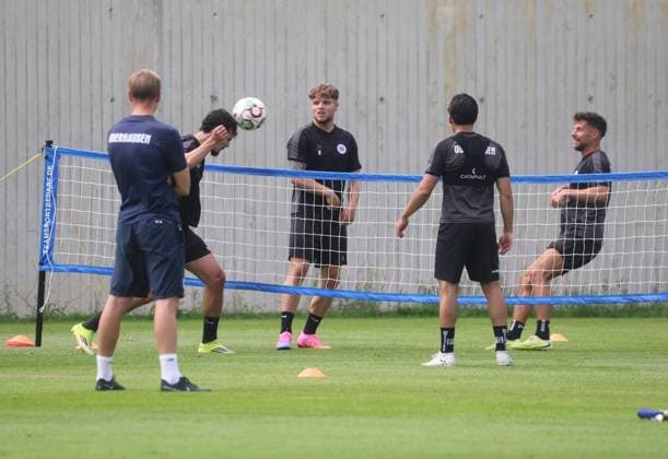Fußball regionalliga : Trainingsauftakt bei Rot Weiß Oberhausen ** NUR FÜR REDAKTIONELLE ZWECKE ** EDITORIAL USE ONLY **<p>Trainingsauftakt bei RWO in Oberhausen am Mittwoch, den 17. Juni 2026 Deutschland NRW Oberhausen Copyright: KerstinxBögeholz