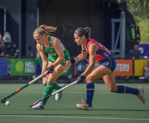 Laia Vidosa 22 22 during the FIH Pro League game between Spain and Ireland at HC Rotterdam stadion, Netherlands.  Copyright: xArnexvanxderxBenx xSPPx Sportspressphoto_SPR168503