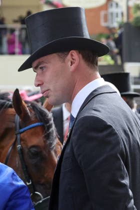17.06.2026, Ascot, Windsor, GBR - Portrait of trainer Thaddeus Gosden. Ascot racecourse. (Trainer, Gosden, Portrait, Portraet) 260617D581ROYAL_ASCOT.JPG