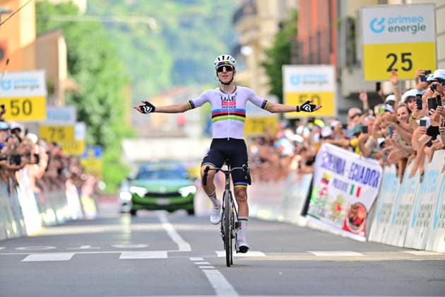 Tadej POGACAR Tour de Suisse 2026 First Stage Sondrio 17.06.2026 POGAÄaAR Tadej (POGAÄaAR Tadej) Slovakia Tour de Suisse 2026 First Stage Sondrio º Sondrio (144km) - 17.06.2026. 2026 UCI WorldTour