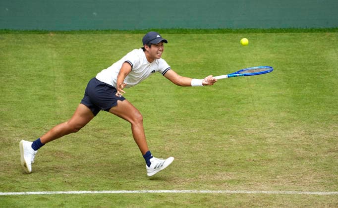 photo : Learner TIEN (USA) Tennis-Turnier Terra Wortmann Cup im Gerry Weber Sportpark in Halle Westfalen am Mi. 17.06.2026