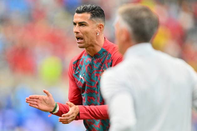 FIFA World Cup, WM, Weltmeisterschaft, Fussball 2026 - Group K - Portugal vs DR Congo Cristiano Ronaldo of Portugal warms up before the FIFA World Cup 2026 group stage match Portugal against Democratic Republic of Congo, in Houston, USA, 17 June 2026. HOUSTON United States  Copyright: xSAMxWASSONx