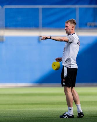 260617 Head coach Graham Potter of the Swedish national football team at a training session during day 7 of the FIFA World Cup, WM, Weltmeisterschaft, Fussball 2026 on June 17, 2026 in Dallas. Photo: Petter Arvidson BILDBYRAN kod PA PA1238 fotboll football soccer fotball vm fotbolls-vm fotball-vm fotbolls-vm 2026 fifa world cup 2026 träning practice training sverige sweden sverige a day 7 bbeng