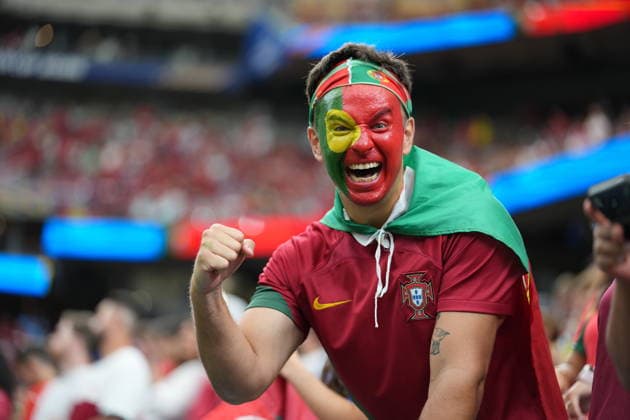 Portugal v DR Congo - FIFA World Cup, WM, Weltmeisterschaft, Fussball 2026 - Group K HOUSTON, USA - JUNE 17: Fans gather prior to 2026 FIFA World Cup First Stage Group K match between Portugal and DR Congo at NRG Stadium (Houston Stadium) in Houston, Texas, United States on June 17, 2026. Hakan Akgun Anadolu Texas United States. Editorial use only. Please get in touch for any other usage.  Copyright: x2026xAnadoluxHakanxAkgunx