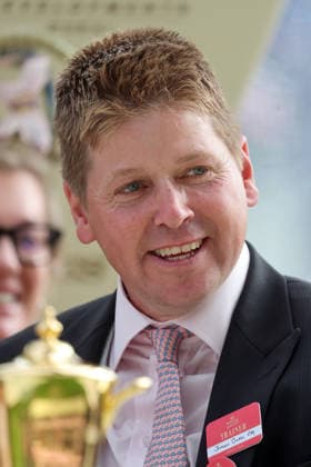 17.06.2026, Ascot, Windsor, GBR - Portrait of trainer James Owen. Ascot racecourse. (Trainer, Owen, Portrait, Portraet) 260617D598ROYAL_ASCOT.JPG