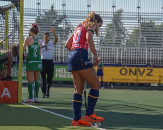 Candela Mejias 16 16 during the FIH Pro League game between Spain and Ireland at HC Rotterdam stadion, Netherlands.  Copyright: xArnexvanxderxBenx xSPPx Sportspressphoto_SPR168534