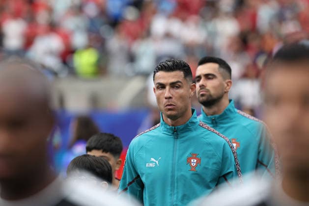 Portugal s Cristiano Ronaldo is seen prior to a 2026 World Cup Group K soccer match between Portugal and the Democratic Republic of Congo, in Houston, Texas, USA, 17 June 2026 . Portugal vs Democratic Republic of Congo !ACHTUNG: NUR REDAKTIONELLE NUTZUNG!  Copyright: xCarlosxRamírezx GRAF253 20260617-55020625658_1