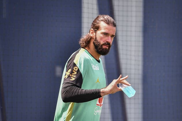 Alisson enters training at their New Jersey base the Columbia Park Training Facility in Morristown, NJ, United States. (Photo by Rebekah Wynkoop SPP)  Copyright: xRebekahxWynkoop SPPx Sportspressphoto_SPR168561