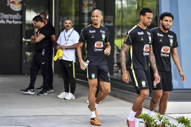 Fabinho enters training at their New Jersey base the Columbia Park Training Facility in Morristown, NJ, United States. (Photo by Rebekah Wynkoop SPP)  Copyright: xRebekahxWynkoop SPPx Sportspressphoto_SPR168570