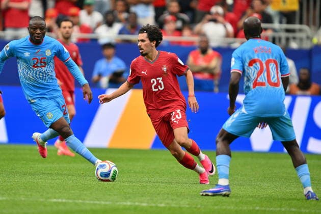 FIFA World Cup, WM, Weltmeisterschaft, Fussball 2026 - Group K - Portugal vs DR Congo Vitinha (C) of Portugal in action during the FIFA World Cup 2026 group stage match Portugal against Democratic Republic of Congo, in Houston, USA, 17 June 2026. HOUSTON United States  Copyright: xSAMxWASSONx