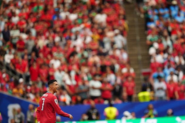Portugal v DR Congo - FIFA World Cup, WM, Weltmeisterschaft, Fussball 2026 - Group K HOUSTON, USA - JUNE 17: Cristiano Ronaldo of Portugal in action during the 2026 FIFA World Cup First Stage Group K match between Portugal and DR Congo at NRG Stadium (Houston Stadium) in Houston, Texas, United States on June 17, 2026. Hakan Akgun Anadolu Texas United States. Editorial use only. Please get in touch for any other usage.  Copyright: x2026xAnadoluxHakanxAkgunx