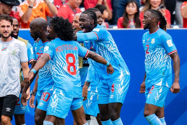 FIFA Fussball Weltmeisterschaft 2026, Gruppe K, Spiel 1, Portugal vs. DR Kongo, 17.06.2026 im NRG Stadium in Houton, Texas Tor zum 1:1 durch Yoane Wissa