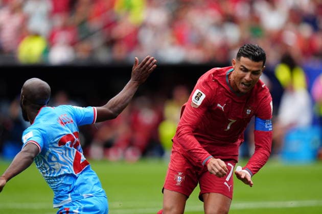 Portugal v DR Congo - FIFA World Cup, WM, Weltmeisterschaft, Fussball 2026 - Group K HOUSTON, USA - JUNE 17: Cristiano Ronaldo of Portugal in action during the 2026 FIFA World Cup First Stage Group K match between Portugal and DR Congo at NRG Stadium (Houston Stadium) in Houston, Texas, United States on June 17, 2026. Hakan Akgun Anadolu Texas United States. Editorial use only. Please get in touch for any other usage.  Copyright: x2026xAnadoluxHakanxAkgunx