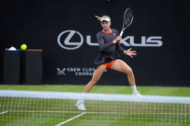 Lexus Nottingham Open - Day Three Dayana Yastremska of Ukraine in action during her Round of 16 singles match at the 2026 Lexus Nottingham Open Women s tennis tournament at the Nottingham Tennis Centre in Nottingham, England, on June 17, 2026. London Great Britain United Kingdom  Copyright: xOwenxHammondx originalFilename:hammond-2026lexu260617_npVtm.jpg