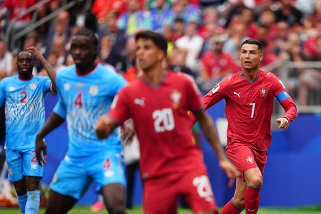 Portugal v DR Congo - FIFA World Cup, WM, Weltmeisterschaft, Fussball 2026 - Group K HOUSTON, USA - JUNE 17: Cristiano Ronaldo (7) of Portugal in action during the 2026 FIFA World Cup First Stage Group K match between Portugal and DR Congo at NRG Stadium (Houston Stadium) in Houston, Texas, United States on June 17, 2026. Hakan Akgun Anadolu Texas United States. Editorial use only. Please get in touch for any other usage.  Copyright: x2026xAnadoluxHakanxAkgunx