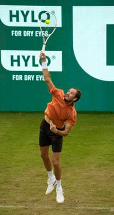 photo : Daniil Medvedev gewinnt in 2 Sätzen Tennis-Turnier Terra Wortmann Cup im Gerry Weber Sportpark in Halle Westfalen am Mi. 17.06.2026