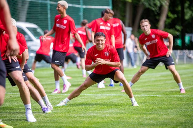 Bajram Syla ist einer von 13 neuen Spielern beim GFC. GER, Fussball, Regionalliga Nordost, Trainingsauftakt Saison 2026-2027, Greifswalder FC