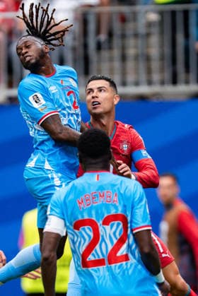 FIFA Fussball Weltmeisterschaft 2026, Gruppe K, Spiel 1, Portugal vs. DR Kongo, 17.06.2026 im NRG Stadium in Houton, Texas Cristiano Ronaldo